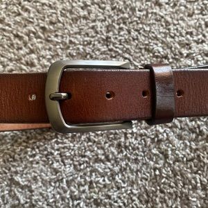 Genuine leather belt